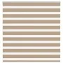 Estor cebra marrón arena tejido ancho 145,9 cm poliéster by , Blinds and blinds - Ref: Foro24-4014531, Price: 27,10 €, Discou...