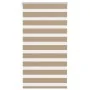 Estor cebra marrón arena tejido ancho 80,9 cm poliéster by , Blinds and blinds - Ref: Foro24-4014544, Price: 23,43 €, Discoun...