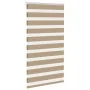 Estor cebra marrón arena tejido ancho 80,9 cm poliéster by , Blinds and blinds - Ref: Foro24-4014544, Price: 23,43 €, Discoun...
