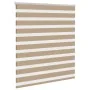 Estor cebra marrón arena tejido ancho 120,9 cm poliéster by , Blinds and blinds - Ref: Foro24-4014552, Price: 29,71 €, Discou...