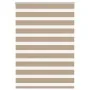 Estor cebra marrón arena tejido ancho 90,9 cm poliéster by , Blinds and blinds - Ref: Foro24-4014546, Price: 22,94 €, Discoun...