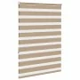 Estor cebra marrón arena tejido ancho 90,9 cm poliéster by , Blinds and blinds - Ref: Foro24-4014546, Price: 22,94 €, Discoun...