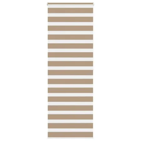 Estor cebra marrón arena tejido ancho 65,9 cm poliéster by , Blinds and blinds - Ref: Foro24-4014567, Price: 23,34 €, Discoun...