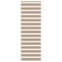 Estor cebra marrón arena tejido ancho 65,9 cm poliéster by , Blinds and blinds - Ref: Foro24-4014567, Price: 23,34 €, Discoun...