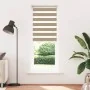 Estor cebra marrón arena tejido ancho 65,9 cm poliéster by , Blinds and blinds - Ref: Foro24-4014567, Price: 23,34 €, Discoun...