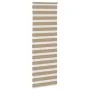 Estor cebra marrón arena tejido ancho 65,9 cm poliéster by , Blinds and blinds - Ref: Foro24-4014567, Price: 23,34 €, Discoun...