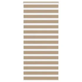 Estor cebra marrón arena tejido ancho 95,9 cm poliéster by , Blinds and blinds - Ref: Foro24-4014573, Price: 25,43 €, Discoun...