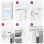 Estor cebra marrón arena tejido ancho 95,9 cm poliéster by , Blinds and blinds - Ref: Foro24-4014573, Price: 25,43 €, Discoun...