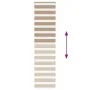 Estor cebra marrón arena tejido ancho 60,9 cm poliéster by , Blinds and blinds - Ref: Foro24-4014592, Price: 23,03 €, Discoun...