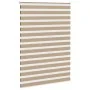 Estor cebra marrón arena tejido ancho 150,9 cm poliéster by , Blinds and blinds - Ref: Foro24-4014584, Price: 32,50 €, Discou...