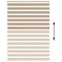 Estor cebra marrón arena tejido ancho 150,9 cm poliéster by , Blinds and blinds - Ref: Foro24-4014584, Price: 32,50 €, Discou...
