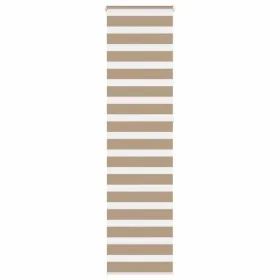 Estor cebra marrón arena tejido ancho 50,9 cm poliéster by , Blinds and blinds - Ref: Foro24-4014590, Price: 19,38 €, Discoun...