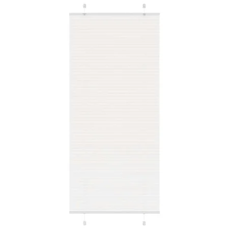 Estor Plisado blanco 85x200 cm Tela Ancho 84,4 cm Poliéster by , Blinds and blinds - Ref: Foro24-4015514, Price: 30,38 €, Dis...