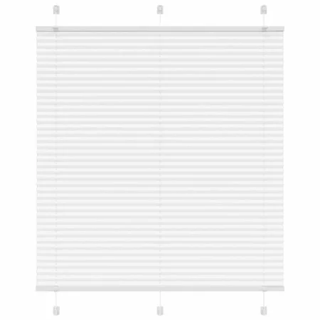 Estor Plisado blanco 120x100 cm Tela Ancho 119,4 cm Poliéster by , Blinds and blinds - Ref: Foro24-4015487, Price: 20,10 €, D...