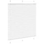 Estor Plisado blanco 120x100 cm Tela Ancho 119,4 cm Poliéster by , Blinds and blinds - Ref: Foro24-4015487, Price: 20,10 €, D...