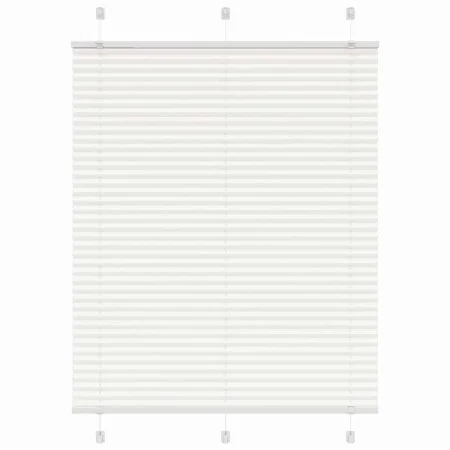 Estor Plisado blanco 110x100 cm Tela Ancho 109,4 cm Poliéster by , Blinds and blinds - Ref: Foro24-4015485, Price: 20,82 €, D...