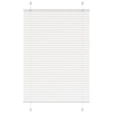 Estor Plisado blanco 100x150 cm Tela Ancho 99,4 cm Poliéster by , Blinds and blinds - Ref: Foro24-4015500, Price: 18,65 €, Di...