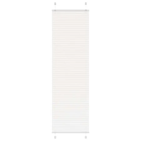 Estor Plisado blanco 60x200 cm Tela Ancho 59,4 cm Poliéster de , Persianas y estores - Ref: Foro24-4015509, Precio: 29,78 €, ...