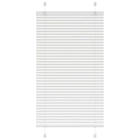 Estor Plisado blanco 80x100 cm Tela Ancho 79,4 cm Poliéster by , Blinds and blinds - Ref: Foro24-4015479, Price: 19,89 €, Dis...