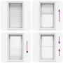 Estor Plisado blanco 80x100 cm Tela Ancho 79,4 cm Poliéster by , Blinds and blinds - Ref: Foro24-4015479, Price: 19,89 €, Dis...
