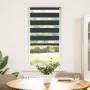 Estor cebra negro 65x150 cm tejido ancho 60,9 cm poliéster by , Blinds and blinds - Ref: Foro24-4014228, Price: 22,51 €, Disc...
