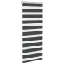 Estor cebra negro 65x150 cm tejido ancho 60,9 cm poliéster by , Blinds and blinds - Ref: Foro24-4014228, Price: 22,51 €, Disc...