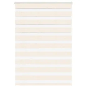 Estor cebra beige mármol tejido ancho 110,9 cm poliéster by , Blinds and blinds - Ref: Foro24-4014628, Price: 19,55 €, Discou...