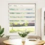 Estor cebra beige mármol tejido ancho 110,9 cm poliéster by , Blinds and blinds - Ref: Foro24-4014628, Price: 19,55 €, Discou...