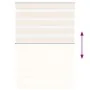 Estor cebra beige mármol tejido ancho 110,9 cm poliéster by , Blinds and blinds - Ref: Foro24-4014628, Price: 19,55 €, Discou...