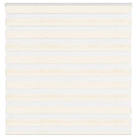 Estor cebra beige mármol tejido ancho 145,9 cm poliéster von , Jalousien und Jalousien - Ref: Foro24-4014635, Preis: 21,28 €,...