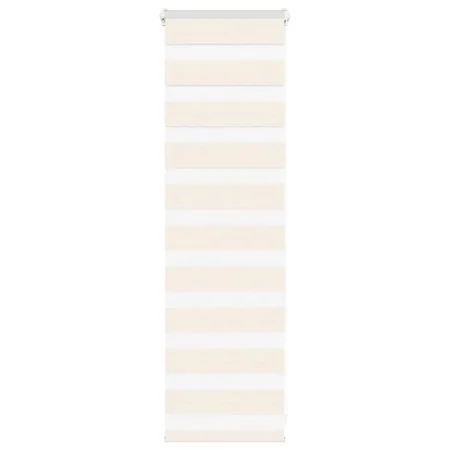 Estor cebra beige mármol tejido ancho 40,9 cm poliéster by , Blinds and blinds - Ref: Foro24-4014614, Price: 14,56 €, Discoun...
