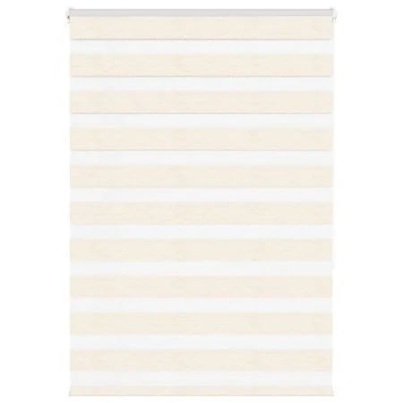 Estor cebra beige mármol tejido ancho 110,9 cm poliéster by , Blinds and blinds - Ref: Foro24-4014654, Price: 23,26 €, Discou...