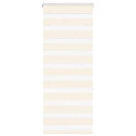Estor cebra beige mármol tejido ancho 50,9 cm poliéster by , Blinds and blinds - Ref: Foro24-4014642, Price: 19,86 €, Discoun...
