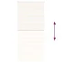 Estor cebra beige mármol tejido ancho 105,9 cm poliéster de , Persianas y estores - Ref: Foro24-4014705, Precio: 30,56 €, Des...