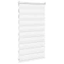Estor cebra blanco 85x100 cm tejido ancho 80,9 cm poliéster by , Blinds and blinds - Ref: Foro24-4014726, Price: 17,67 €, Dis...