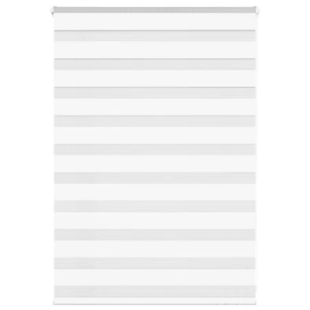 Estor cebra blanco 105x100 cm tejido ancho 100,9 cm poliéster de , Persianas y estores - Ref: Foro24-4014730, Precio: 20,00 €...