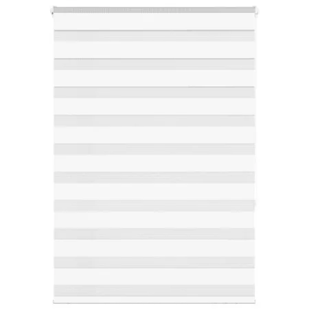 Estor cebra blanco 115x150 cm tejido ancho 110,9 cm poliéster by , Blinds and blinds - Ref: Foro24-4014758, Price: 38,78 €, D...