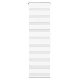Estor cebra blanco 50x150 cm tejido ancho 45,9 cm poliéster by , Blinds and blinds - Ref: Foro24-4014745, Price: 20,62 €, Dis...