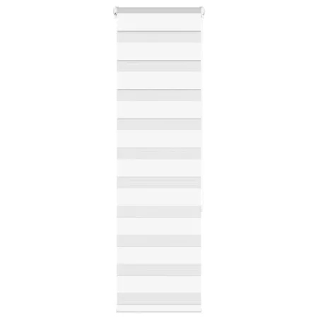 Estor cebra blanco 50x150 cm tejido ancho 45,9 cm poliéster von , Jalousien und Jalousien - Ref: Foro24-4014745, Preis: 21,05...