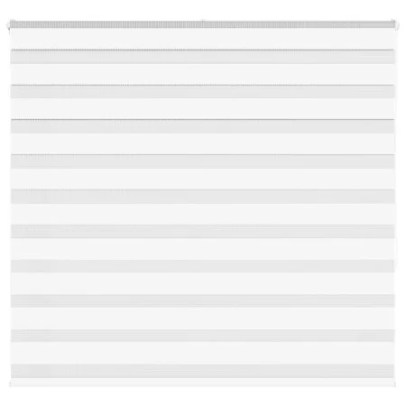 Estor cebra blanco 155x150 cm tejido ancho 150,9 cm poliéster by , Blinds and blinds - Ref: Foro24-4014766, Price: 29,45 €, D...