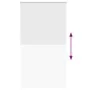 Estor enrollable para ducha con casete 120x240cm tela ancho by , Blinds and blinds - Ref: Foro24-4015058, Price: 20,40 €, Dis...