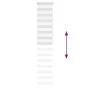 Estor cebra blanco 45x200 cm tejido ancho 40,9 cm poliéster by , Blinds and blinds - Ref: Foro24-4014770, Price: 16,23 €, Dis...