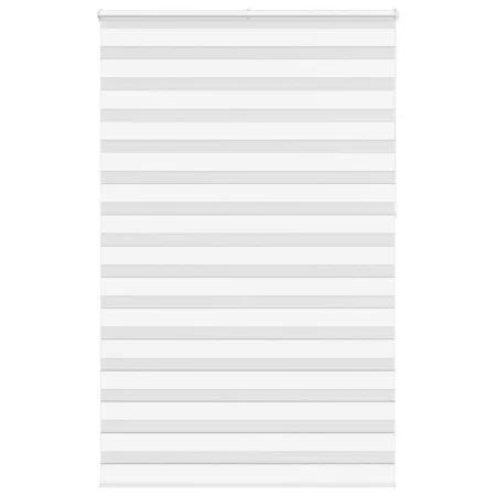 Estor cebra blanco 150x230 cm tejido ancho 145,9 cm poliéster von , Jalousien und Jalousien - Ref: Foro24-4014817, Preis: 36,...