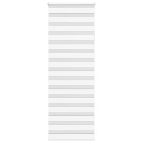 Estor cebra blanco 70x230 cm tejido ancho 65,9 cm poliéster by , Blinds and blinds - Ref: Foro24-4014801, Price: 25,22 €, Dis...