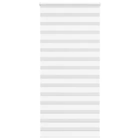 Estor cebra blanco 105x230 cm tejido ancho 100,9 cm poliéster by , Blinds and blinds - Ref: Foro24-4014808, Price: 26,64 €, D...