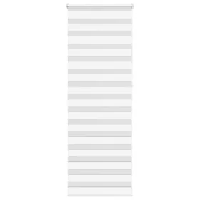 Estor cebra blanco 80x230 cm tejido ancho 75,9 cm poliéster by , Blinds and blinds - Ref: Foro24-4014803, Price: 30,23 €, Dis...