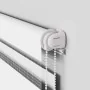 Estor cebra blanco 80x230 cm tejido ancho 75,9 cm poliéster by , Blinds and blinds - Ref: Foro24-4014803, Price: 30,23 €, Dis...