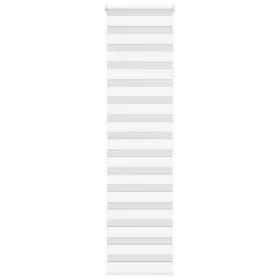 Estor cebra blanco 55x230 cm tejido ancho 50,9 cm poliéster by , Blinds and blinds - Ref: Foro24-4014798, Price: 23,03 €, Dis...