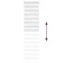 Estor cebra blanco 55x230 cm tejido ancho 50,9 cm poliéster by , Blinds and blinds - Ref: Foro24-4014798, Price: 23,03 €, Dis...