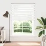 Estor cebra blanco 165x230 cm tejido ancho 160,9 cm poliéster by , Blinds and blinds - Ref: Foro24-4014820, Price: 46,86 €, D...